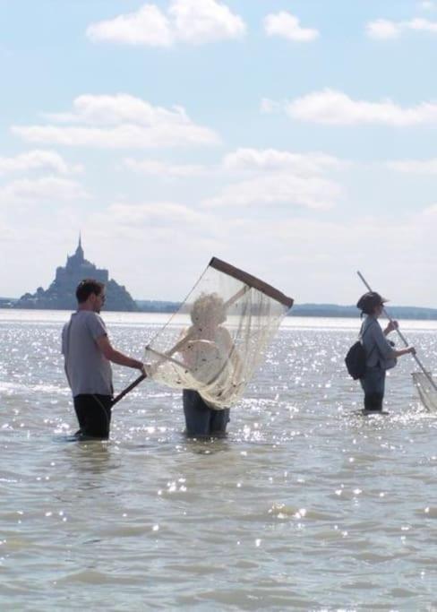 Entre Mont St Michel Et Merveille Vains Εξωτερικό φωτογραφία